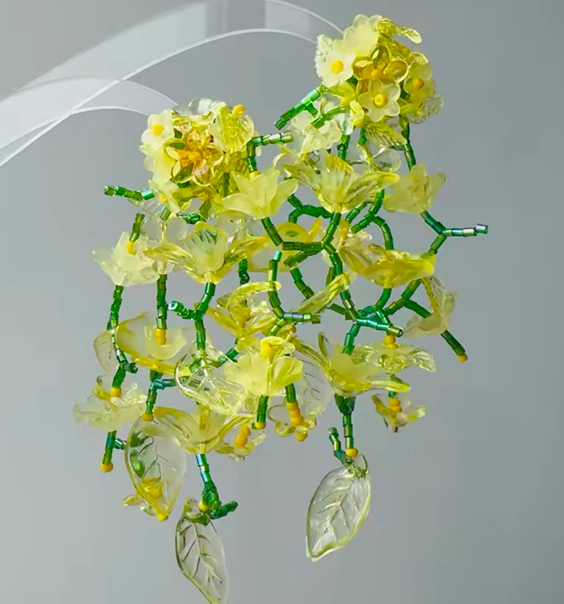 Dahlia flower Earrings