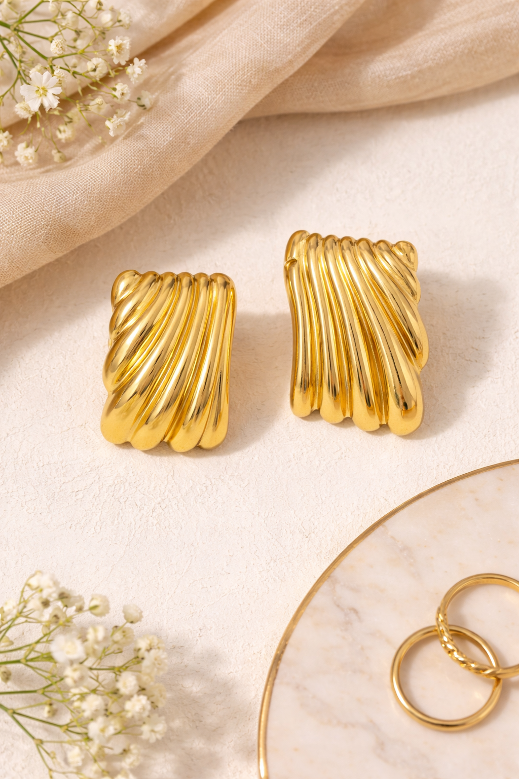 Zoir Luxe Statement Earrings