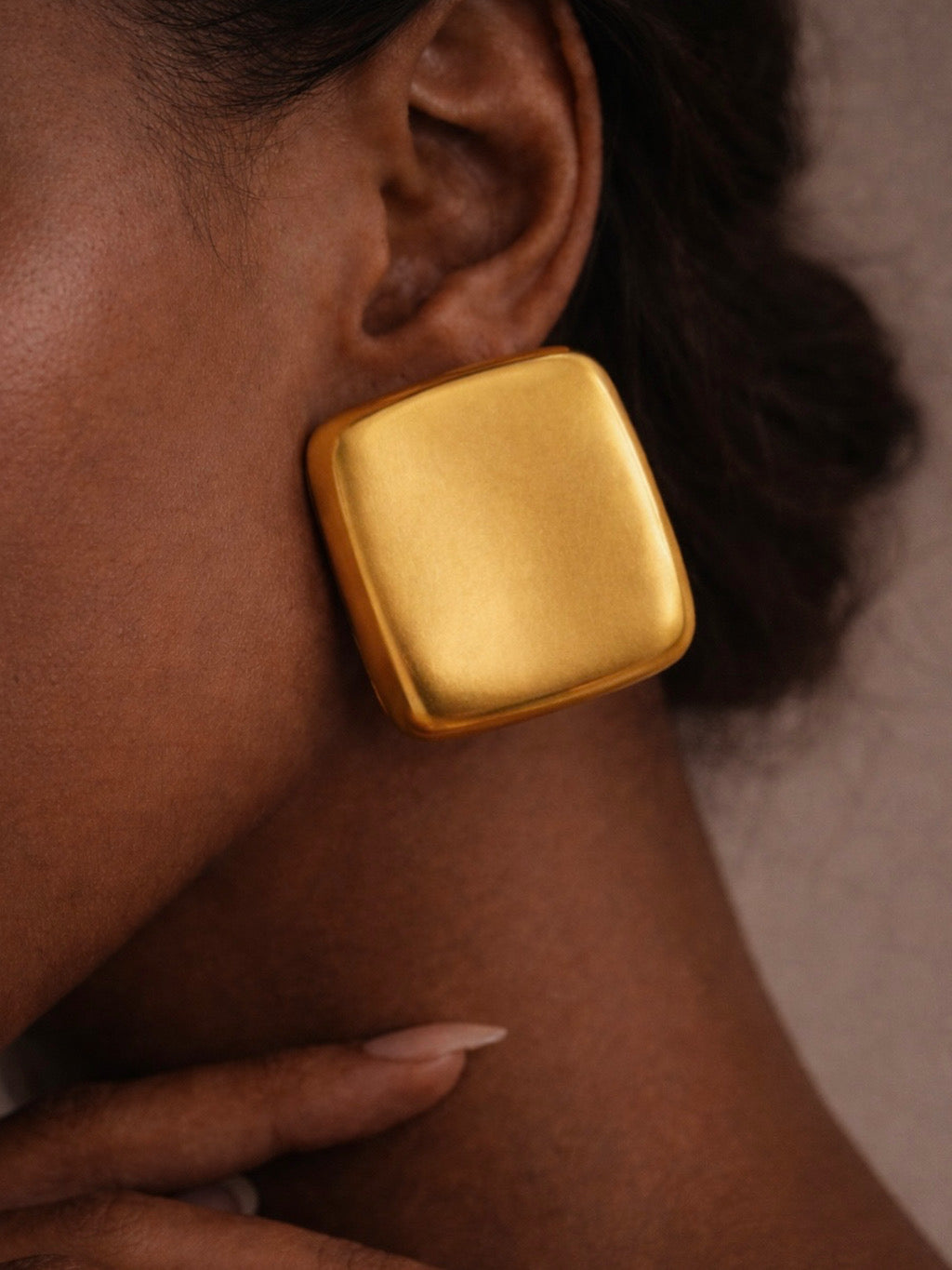 Golden Aura Studs